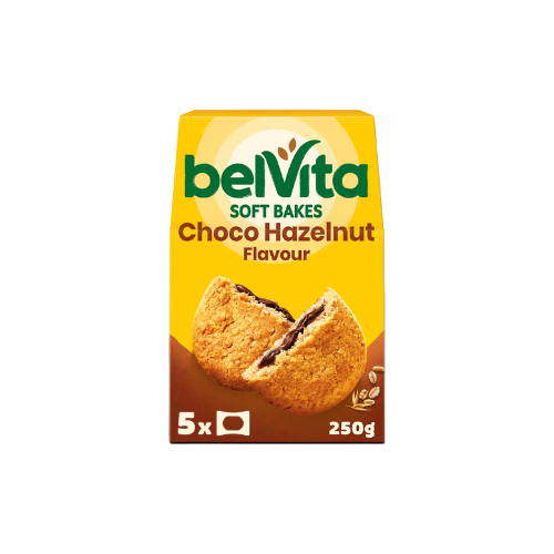 BelVita Breakfast Soft Bakes Chocolate Filled 5 x 50g pack from GranddadStore