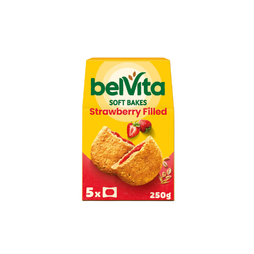 BelVita Breakfast Soft Bakes Strawberry Filled 5 x 50g pack from GranddadStore