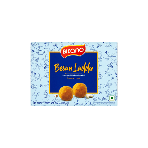 Bikano Besan Laddu – Indian Sweet Made with Besan and Ghee