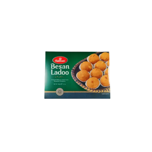 Haldiram Besan Ladoo 400g Pack – Traditional Indian Sweet