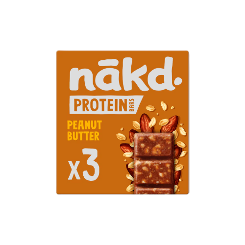 Nakd Peanut Butter Protein Bars Multipack 3 x 45g – Healthy snack