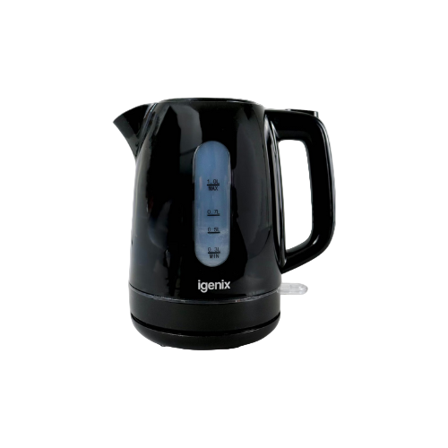 Igenix IGK01022B Cordless Electric Jug Kettle 2200W Rapid Boil Black at Grand Dad Store