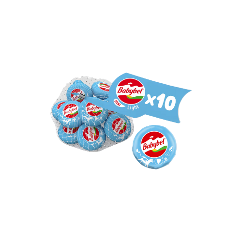 Mini Babybel Light Cheese Snacks 10 × 20g – 200g Pack at Grand Dad Store